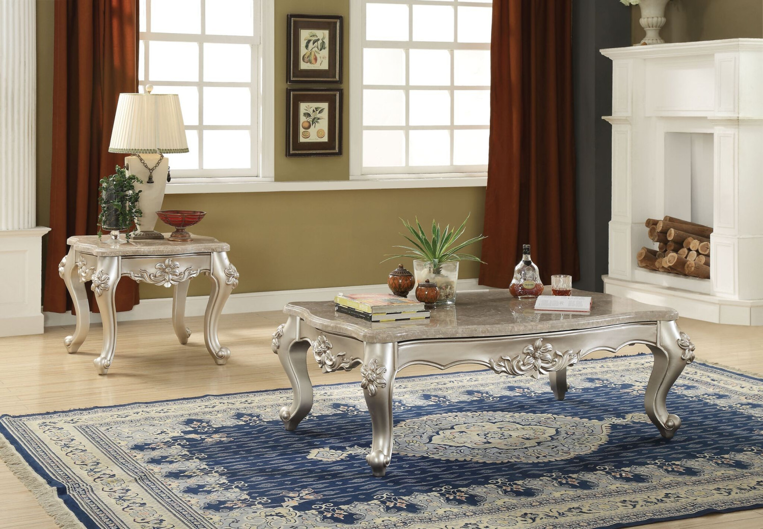 50660 Bently Sofa Collection by Acme Classic French Victorian
