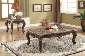 50685 Devayne Sofa Collection by Acme Fabric/ Dark Brown Finish