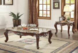 51050 Shalisa Sofa collection by Acme wing back style Walnut