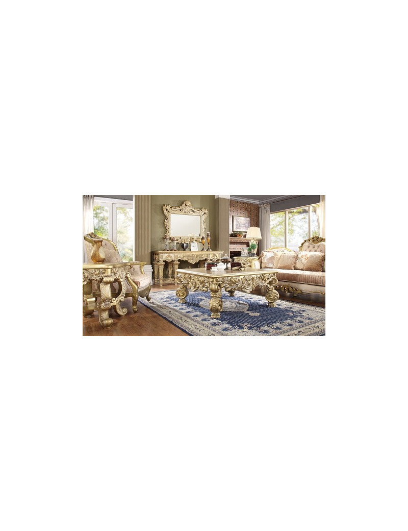 HD 8086 Homey Design Coffee Table Victorian, European & Classic