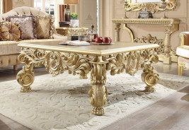 HD 8086 Homey Design Coffee Table Victorian, European & Classic