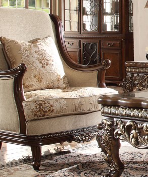 HD 92 Homey Design upholstery living room set Victorian