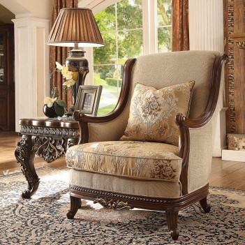 HD 92 Homey Design upholstery living room set Victorian