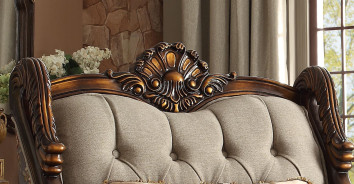 HD 1623 Homey Design upholstery living room set Victorian, European & Classic design Sofa Set