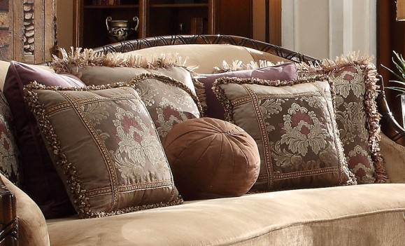 HD 1631 Homey Design upholstery living room set Victorian, European & Classic design Sofa Set