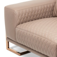 Aico by Michael Amini Mia Bella Gianna Leather Chair 1/2