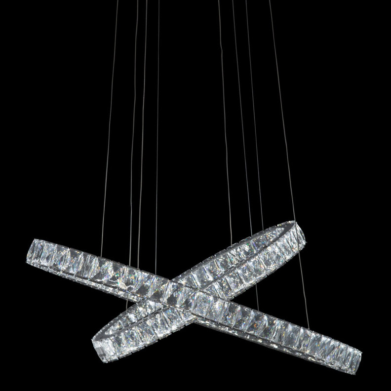 Lighting Crossover LED Chandelier