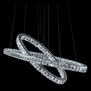 Aico by Michael Amini Lighting Crossover LED Chandelier Small