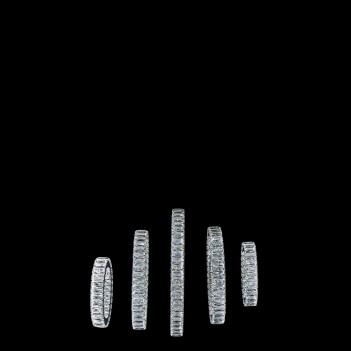 Aico by Michael Amini Lighting Solar Hoops LED Chandelier Small Aico by Michael Amini Lighting Solar Hoops LED Chandelier Small