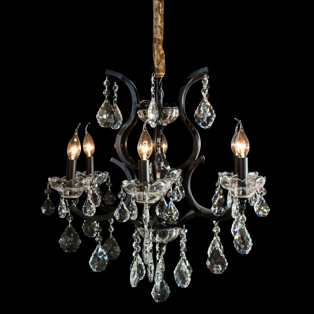 Aico by Michael Amini Beauport 6 Light Chandelier