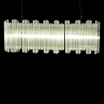Aico by Michael Amini Lighting octavious rectangular 6 light
