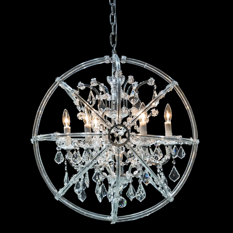 Aico by Michael Amini Lighting Pena 6 Light Chandelier