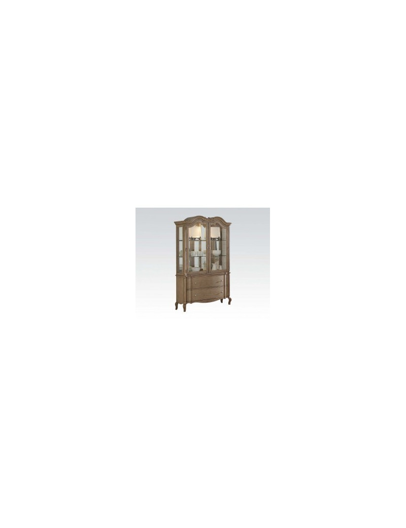 66050 Acme Dining Set Chelmsford Collection Antique Taupe