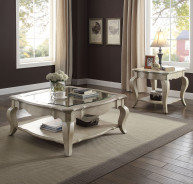 86050 Acme Occasional Tables Chelmsford Collection Antique