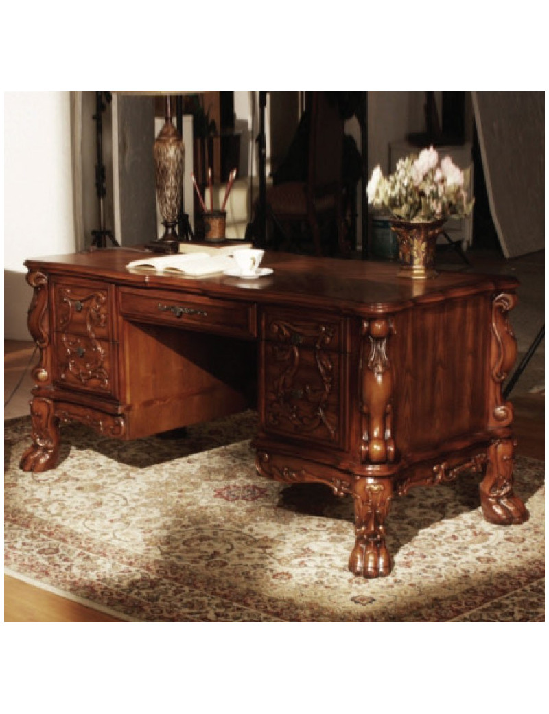 12169 Cherry Oak Finish Home Office set Acme Dresden Collection