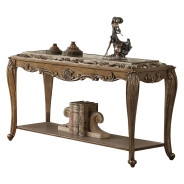 80690 Antique Gold Finish Occasional Tables Orianne Collection By Acme Furniture