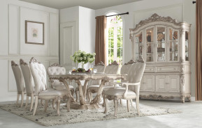 67440 Antique White Finish Dining Room Gorsedd Collection by Acme Furniture