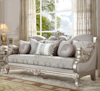 HD 2662 Homey Design Upholstery Living Room Set Victorian, European & Classic Design Sofa Set