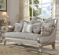 HD 2662 Homey Design Upholstery Living Room Set Victorian, European & Classic Design Sofa Set