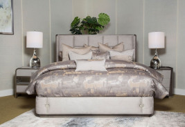 Roxbury Park Bedroom Set Collection by Michael Amini. Multi-Panel Bed