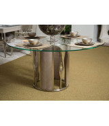 Camden Court Round Dining Table By Michael Amini