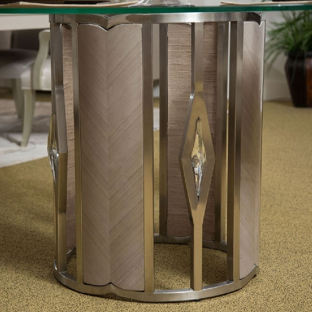 Camden Court Round Dining Table By Michael Amini