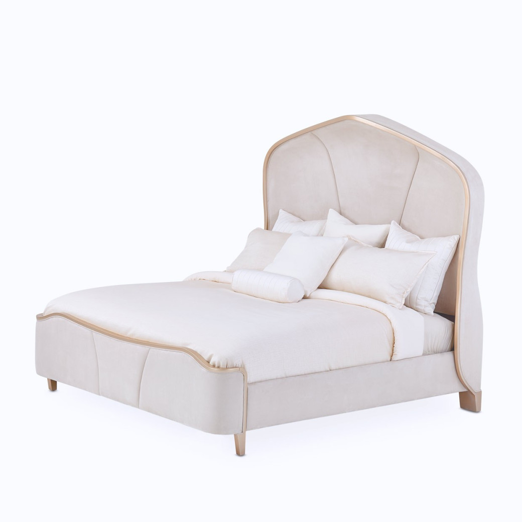 Curved Panel Bed Malibu Crest Collection By Michael Amini