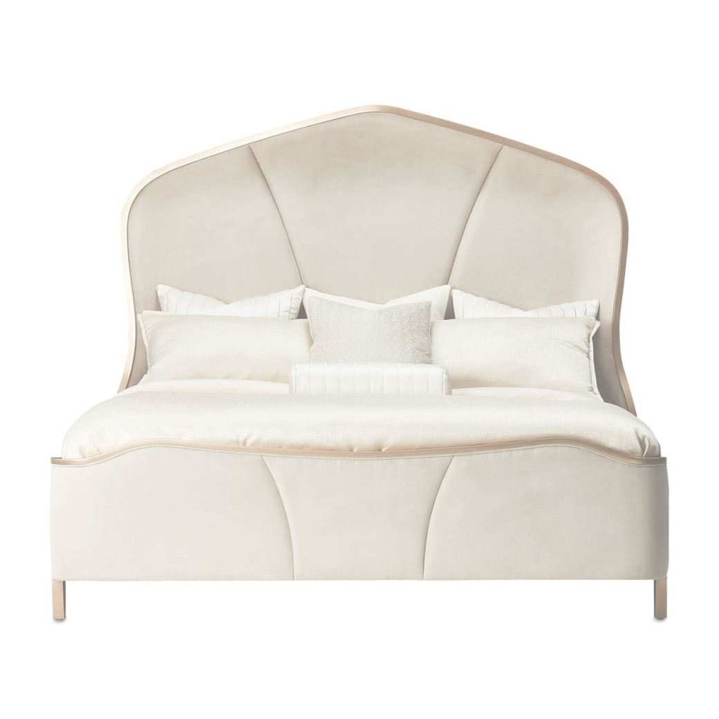 Curved Panel Bed Malibu Crest Collection By Michael Amini