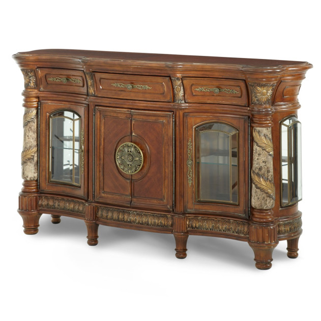 Rectangular Dining Table Set  Villa Valencia Collection By Michael Amini