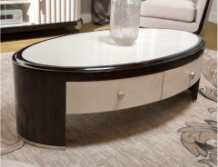 Oval Cocktail Table Paris Chic Collection By Michael Amini