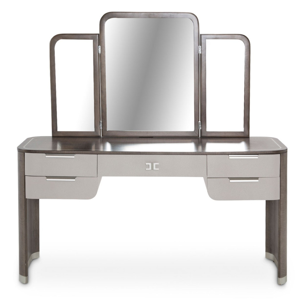 Roxbury Park Vanity/Desk & Mirror (2 Pc) By Michael Amini
