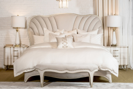 London Place Upholstered Panel Bedroom Set by Michael Amini