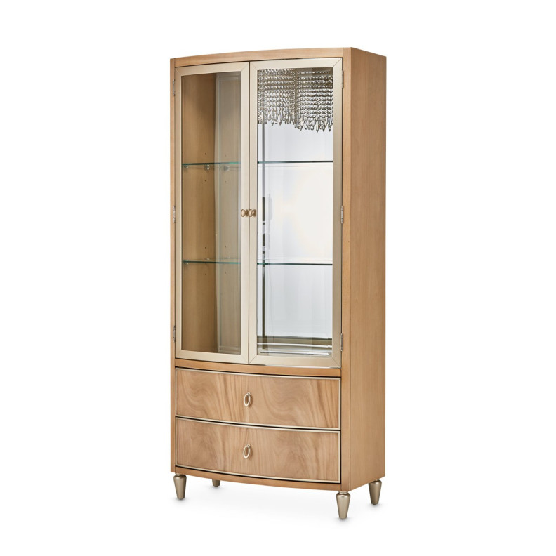 Display Cabinet Caramel Cabinet Villa Cherie Collection By Michael Amini