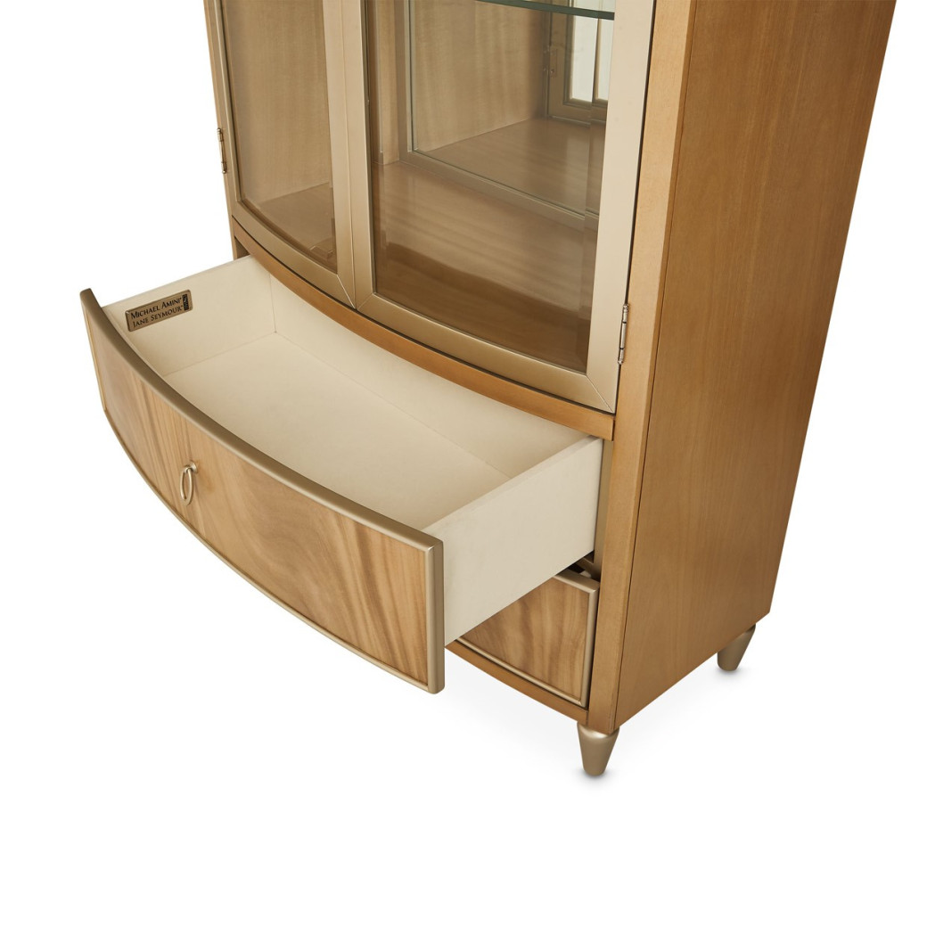 Display Cabinet Caramel Cabinet Villa Cherie Collection By Michael Amini