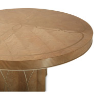 Villa Cherie -Caramel Round Dining Table By Michael Amini