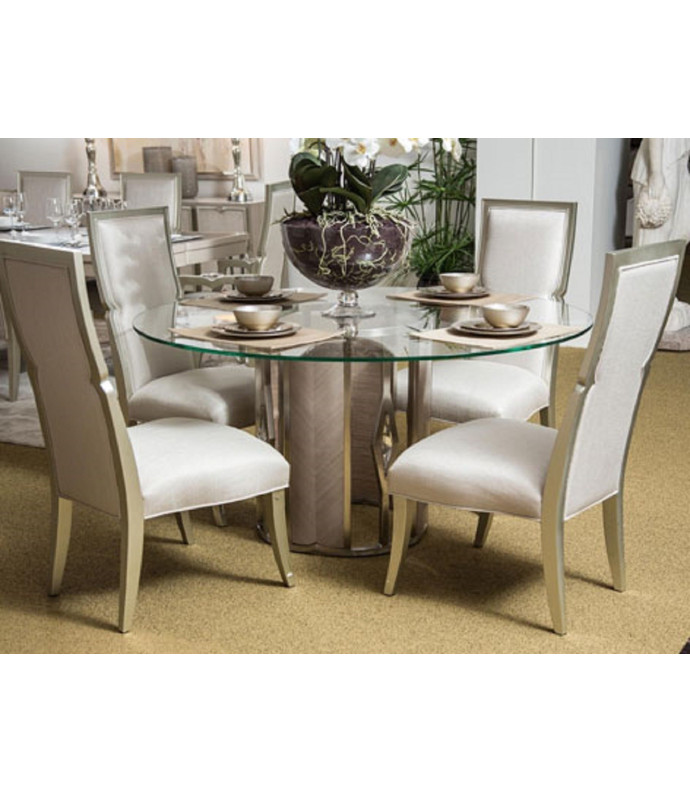 Camden Court Round Dining Table By Michael Amini