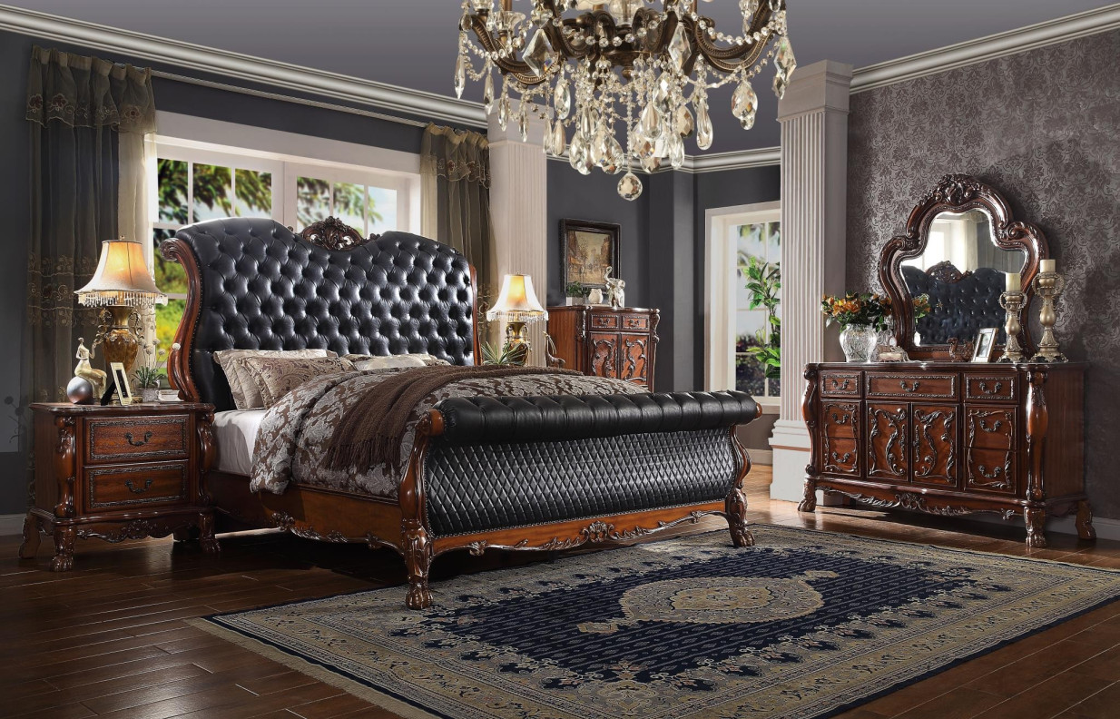 28230 Bedroom Cherry Oak Finish Dresden Collection by Acme furniture