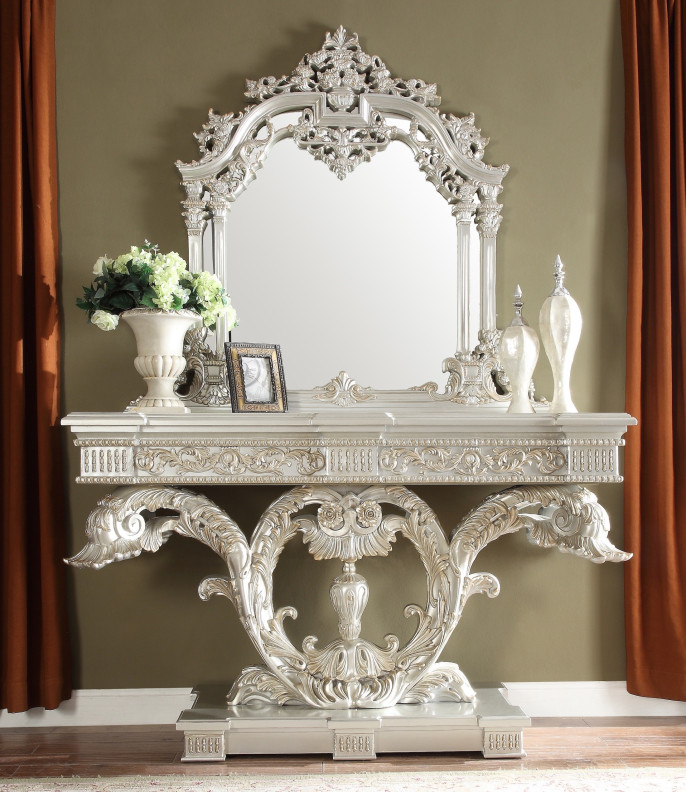 HD 8088  Homey Design Console Table Victorian Style, European & Classic Design