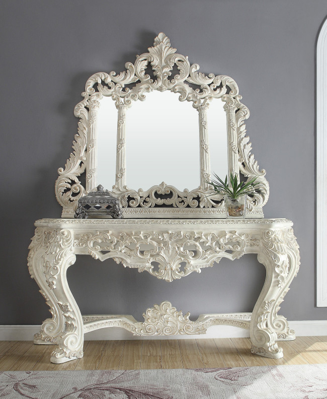 HD 8030 Homey Design Console Table Victorian Style, European & Classic Design