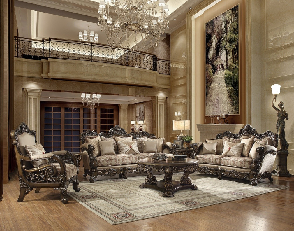 HD 2658 Homey Design upholstery living room set