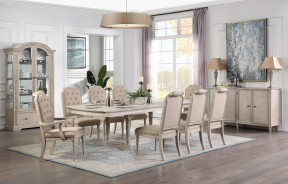 67530 Antique Champagne Finish Dining Wynsor by Acme Furniture
