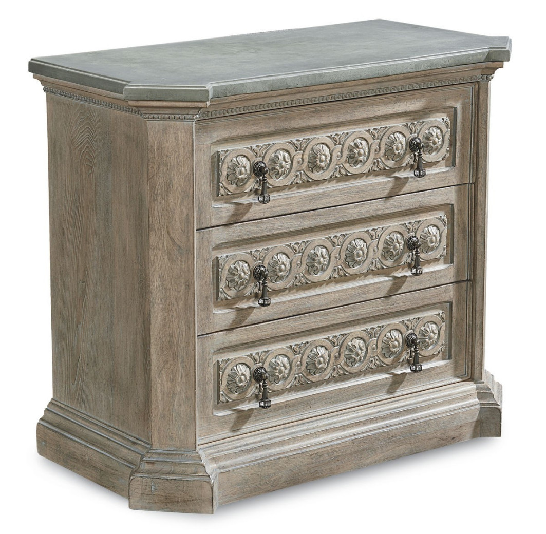 Arch Salvage Grayson Light Oak Finish Bedroom Set by ART Furniture