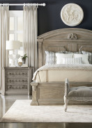 Arch Salvage Grayson Light Oak Finish Bedroom Set by ART Furniture