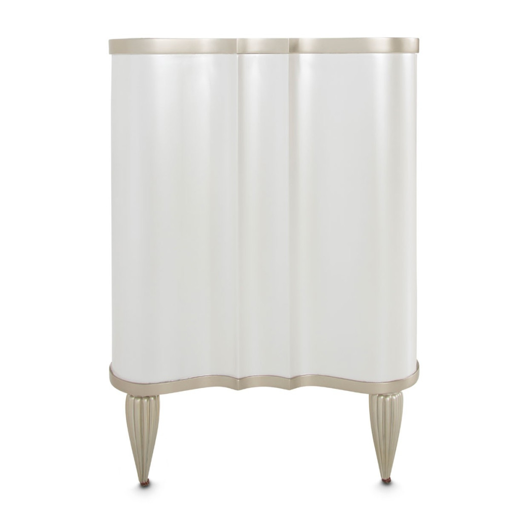 Pearl Finish Desk London Place Collection By Michael Amini