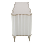 Pearl Finish Desk London Place Collection By Michael Amini