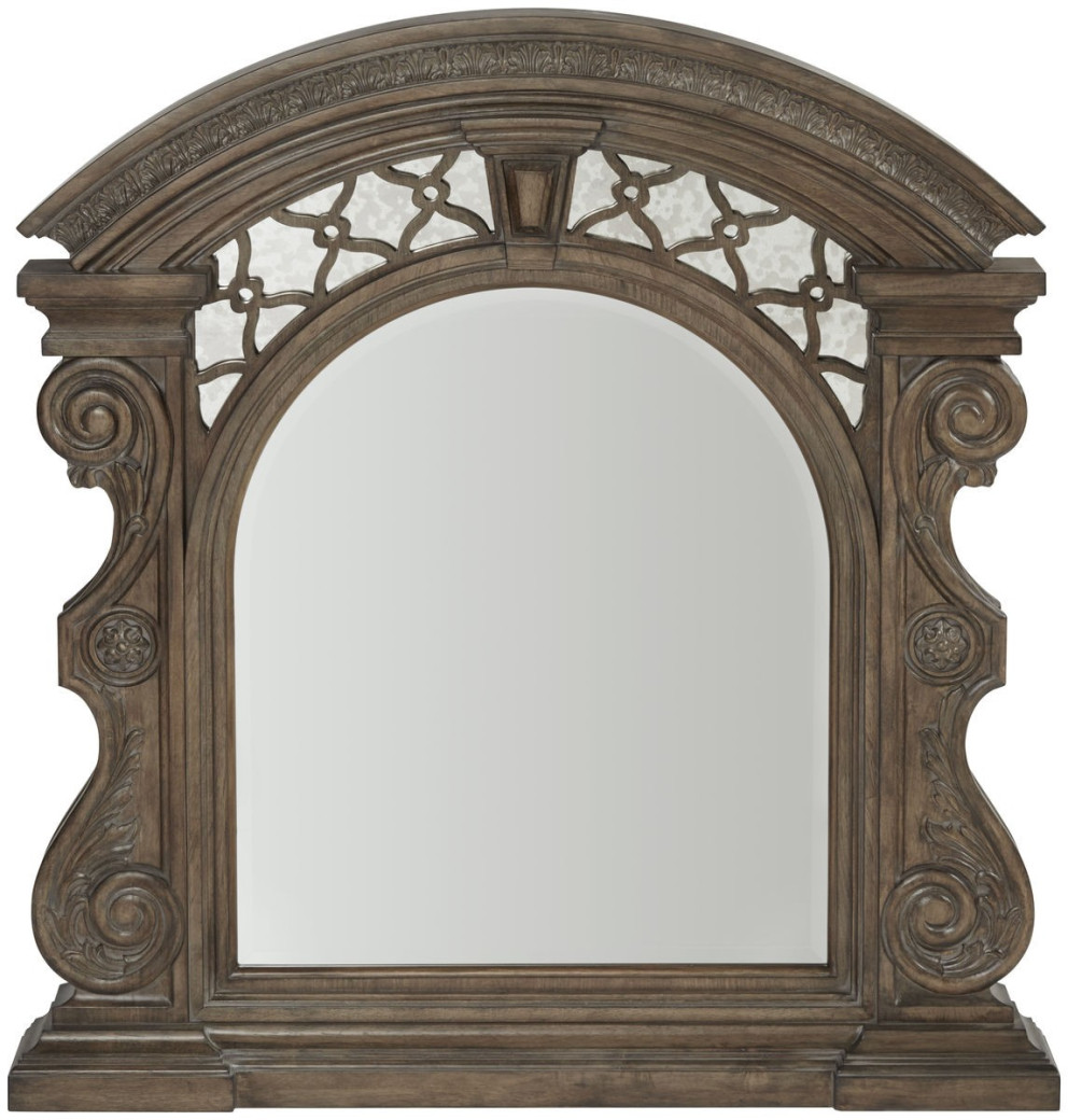 Bedroom Vintage Salvage Collection Walnut Finish by ART Furniture