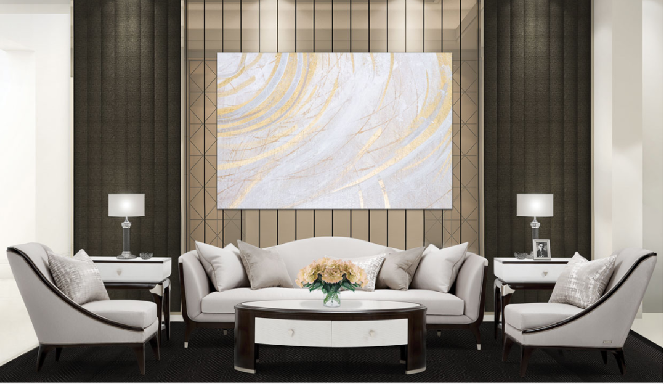 Paris Chic Sofa by Michael Amini