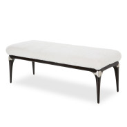 Tufted Sleigh Bed Paris Chic Collection by Michael Amini