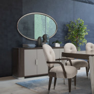 Roxbury Park Sideboard & Mirror 2pc  By Michael Amini