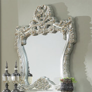 HD 905 S Homey Design Silver & Gold Highlight Homey Design Occasional Tables Victorian Style, European & Classic Design